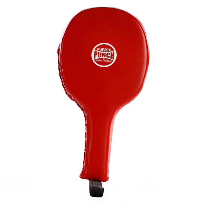 Punch Mexican Fuerte™ Boxing Focus Paddles Pads PAIR - Red - Focus Pads - MMA DIRECT