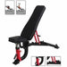 Morgan Heavy Duty Adjustable Incline & Decline Professional Weightlifting Bench -  - MMA DIRECT