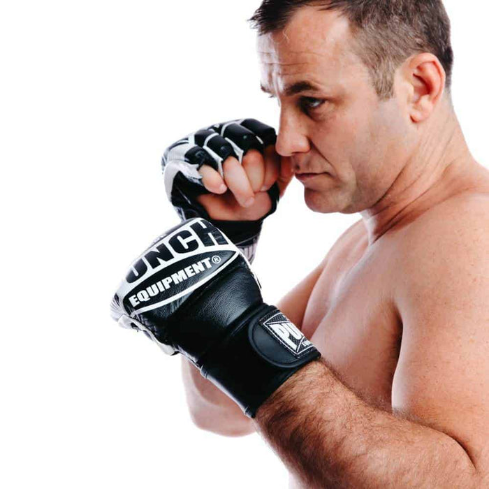 PUNCH MMA Leather Training Gloves & Grappling Mitts - MMA Gloves - MMA DIRECT