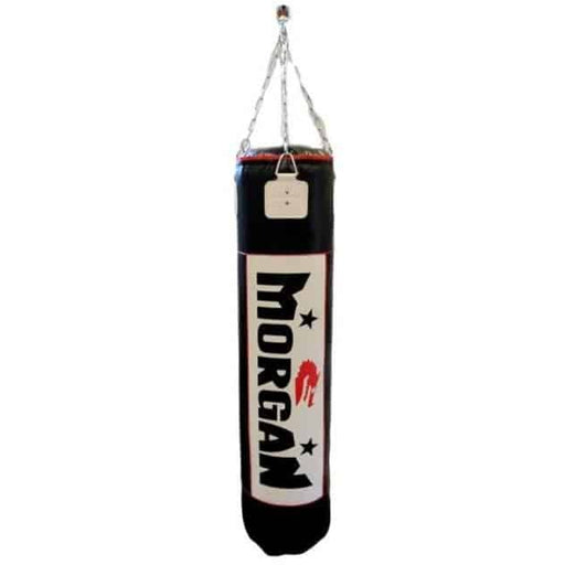 Morgan 6FT V2 Boxing Punching Bag Prefilled - Black - Punching Bag - MMA DIRECT
