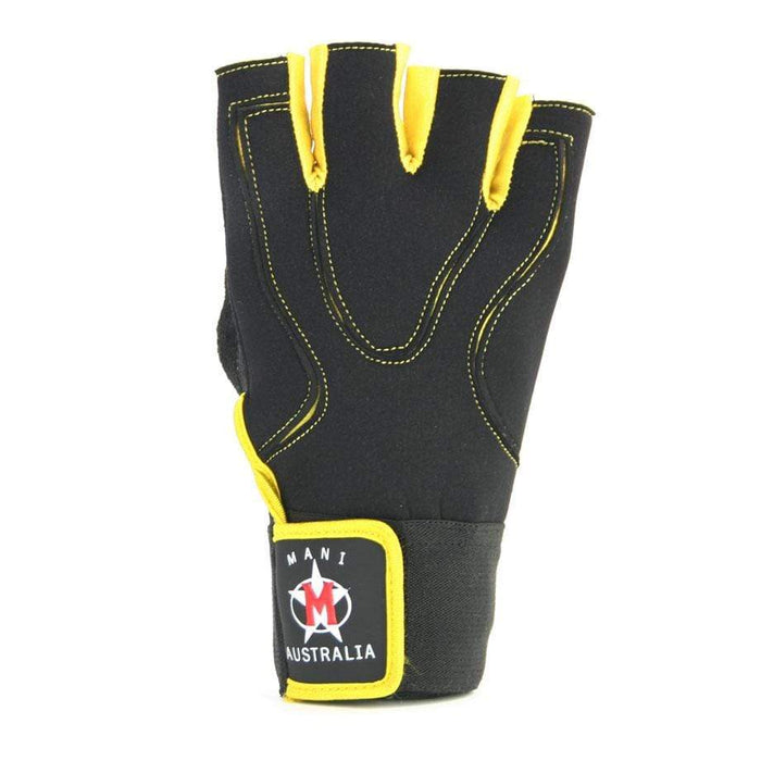 Mani Phoenix Weight Training Gloves - Black - Weight Training Gloves - MMA DIRECT