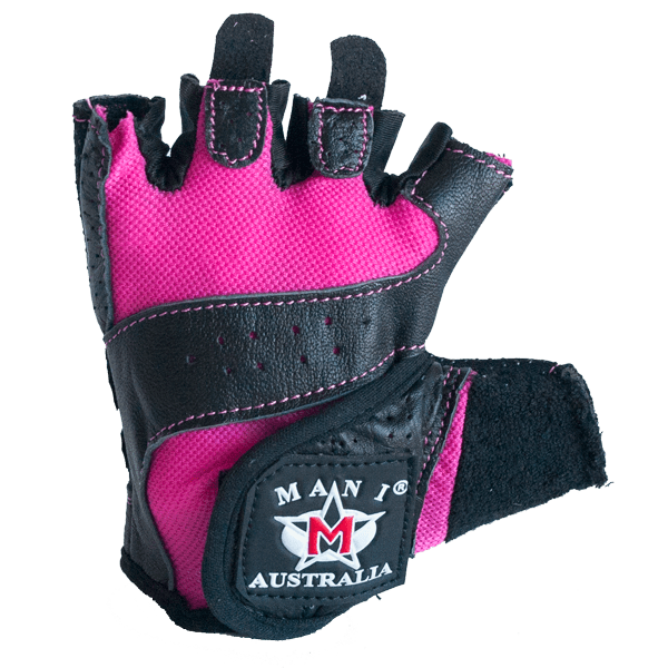 Mani Womens Weight Training Gloves - Pink - Weight Training Gloves - MMA DIRECT