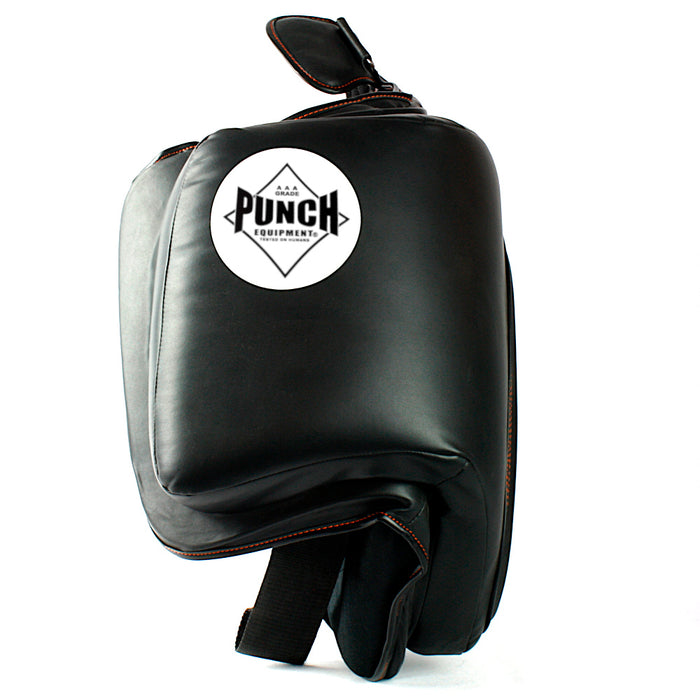 PUNCH Black Diamond Trainer Thigh Leg Pads Premium Kickboxing Muay Thai Training