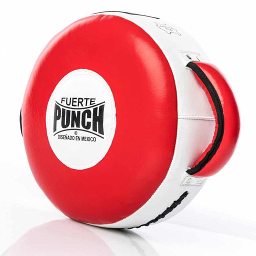 Punch Mexican Fuerte Round Shield Genuine Leather Lightweight - Round Punch Shields - MMA DIRECT