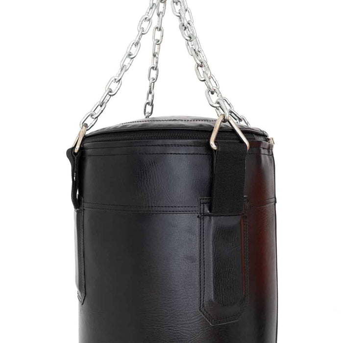 SMAI Punching Bag - 6ft Triple Black - Punching Bag - MMA DIRECT