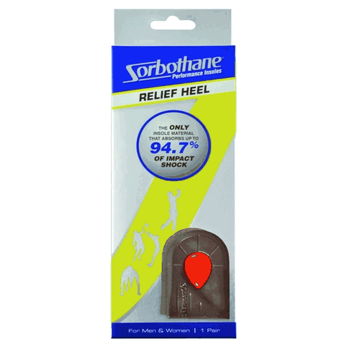Sorbothane - Relief Heel - Performance Insoles - MMA DIRECT