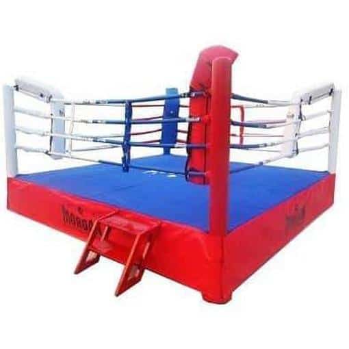 PRO Boxing Ring 14' X 14' Wood Platforms Included | PRO Boxing Equipment |  Crafted with Pride in the U.S.A.