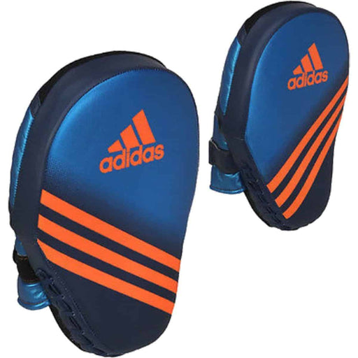 Adidas Speed Training Focus Mitts Punch Pads Metallic Blue - Focus Pads - MMA DIRECT