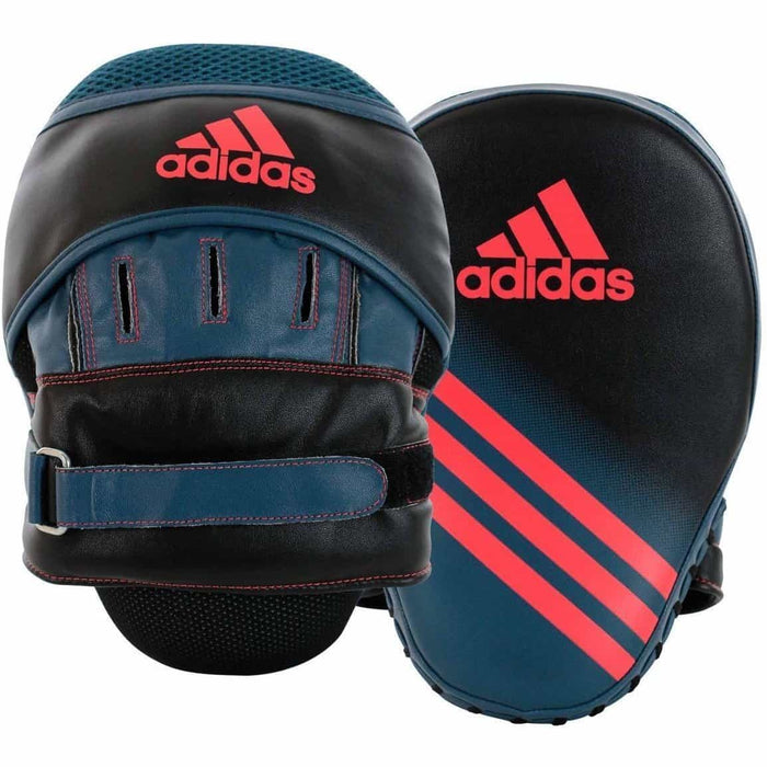 Adidas Womens Speed Focus Mitts Punch Pads Black Red - Focus Pads - MMA DIRECT