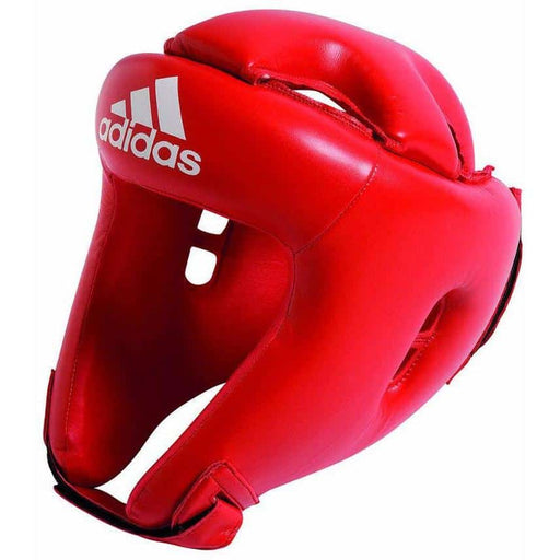 Adidas Junior Kids Competition Head Gear Guard Blue Red - Head Guard - MMA DIRECT