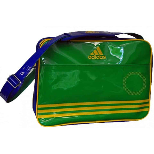 Adidas MMA Shoulder Bag Shiny Blue/Yellow/Green Gym Equipment Gear Bag - Gear Bags - MMA DIRECT