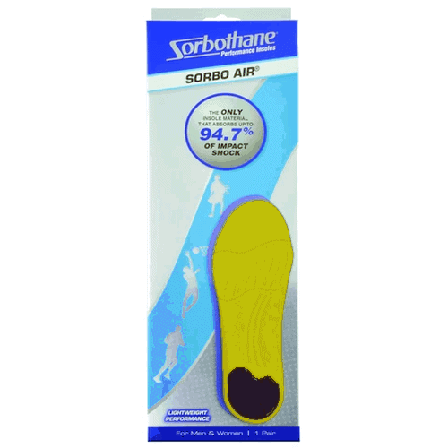 Sorbothane - Sorbo Air - Performance Insoles - MMA DIRECT