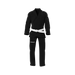 STRIKE 100% Cotton BJJ Gi w/ Ripstop Pants Black/Blue/White +FREE White Belt - BJJ Gi - MMA DIRECT