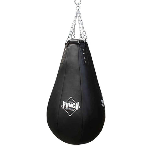 Punch Black Diamond™ 4ft Tear Drop Boxing Punching Bag – Empty - Boxing - MMA DIRECT