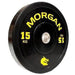 MORGAN 15KG Olympic Bumper Weight Plates Gym Set (PAIR) 2x 15KG - Olympic Bumper Plates - MMA DIRECT