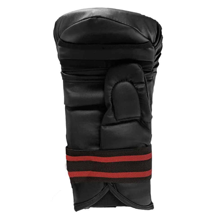 Jols Tournament Gloves Karate Martial Arts PU Protective Equipment Black M/L/XL - Boxing Gloves - MMA DIRECT