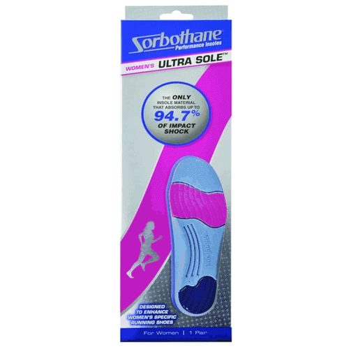 Sorbothane - Womens Ultra Sole - Performance Insoles - MMA DIRECT