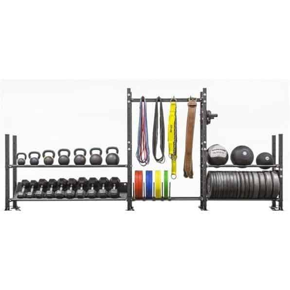 Morgan V2 Multi Purpose Storage System Gym Equipment Commercial Grade CF-79 - Olympic Bumper Plate Storage - MMA DIRECT