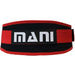 RED MANI 5" Weight Lifting Gym Exercise Belt Rack Support - Red / Black - Gym Belts & Weight Lifting Endurance Belts - MMA DIRECT