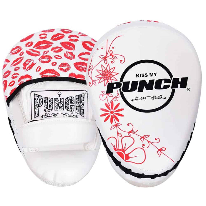 Punch Womens Focus Pads Lip Art Red Limited Edition - Focus Pads - MMA DIRECT